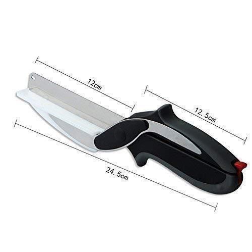 Clever Cutter 2-in-1 Kitchen Knife & Cutting Board Tool