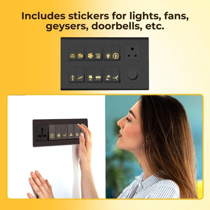 Gold Switch Stickers - Catalyst Mart