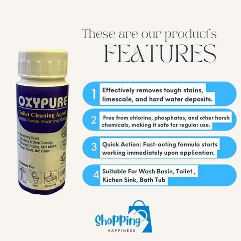 OxyPurOxyPure Toilet Cleaning Agent 100 gm (Pack of 2) - Catalyst Mart