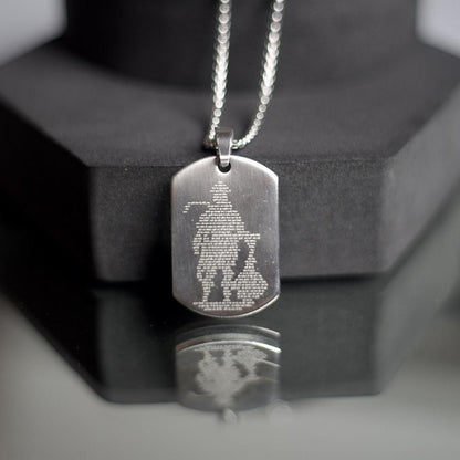 Hanuman Chalisha Pendant with Chain - Catalyst Mart