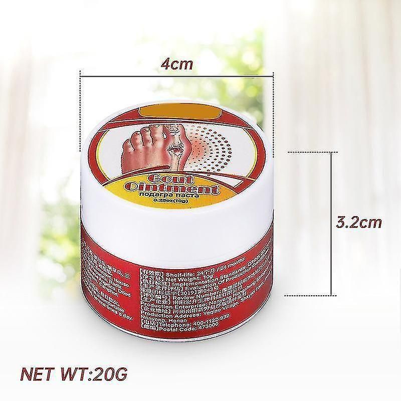 Portable Gout Ointment Massage Cream | Joint & Knee Pain Relief 150g