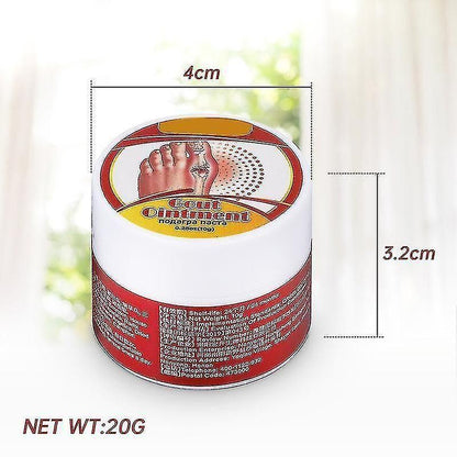 Portable Gout Ointment Massage Cream | Joint & Knee Pain Relief 150g