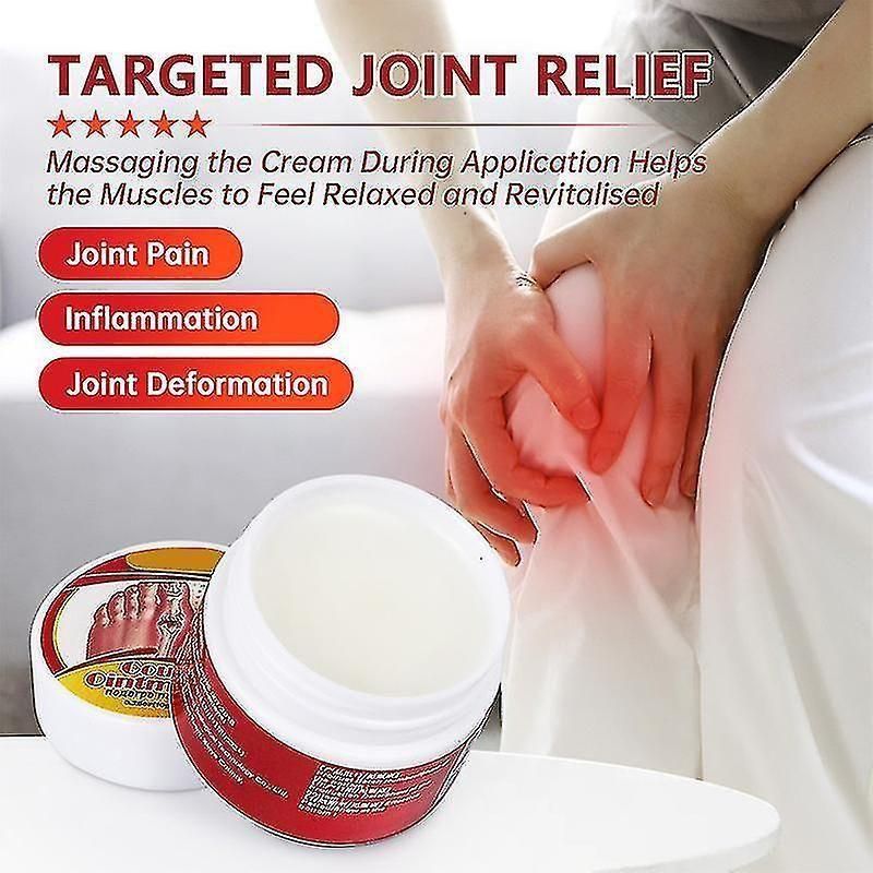 Portable Gout Ointment Massage Cream | Joint & Knee Pain Relief 150g