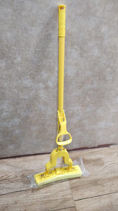 Magic Squeeze Sponge Mop – Foldable, Absorbent Floor Cleaner for Home Use (Assorted Color) - Catalyst Mart