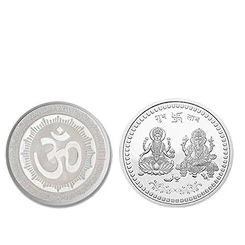 866 Pure Silver Coin For Gift Pooja - Catalyst Mart