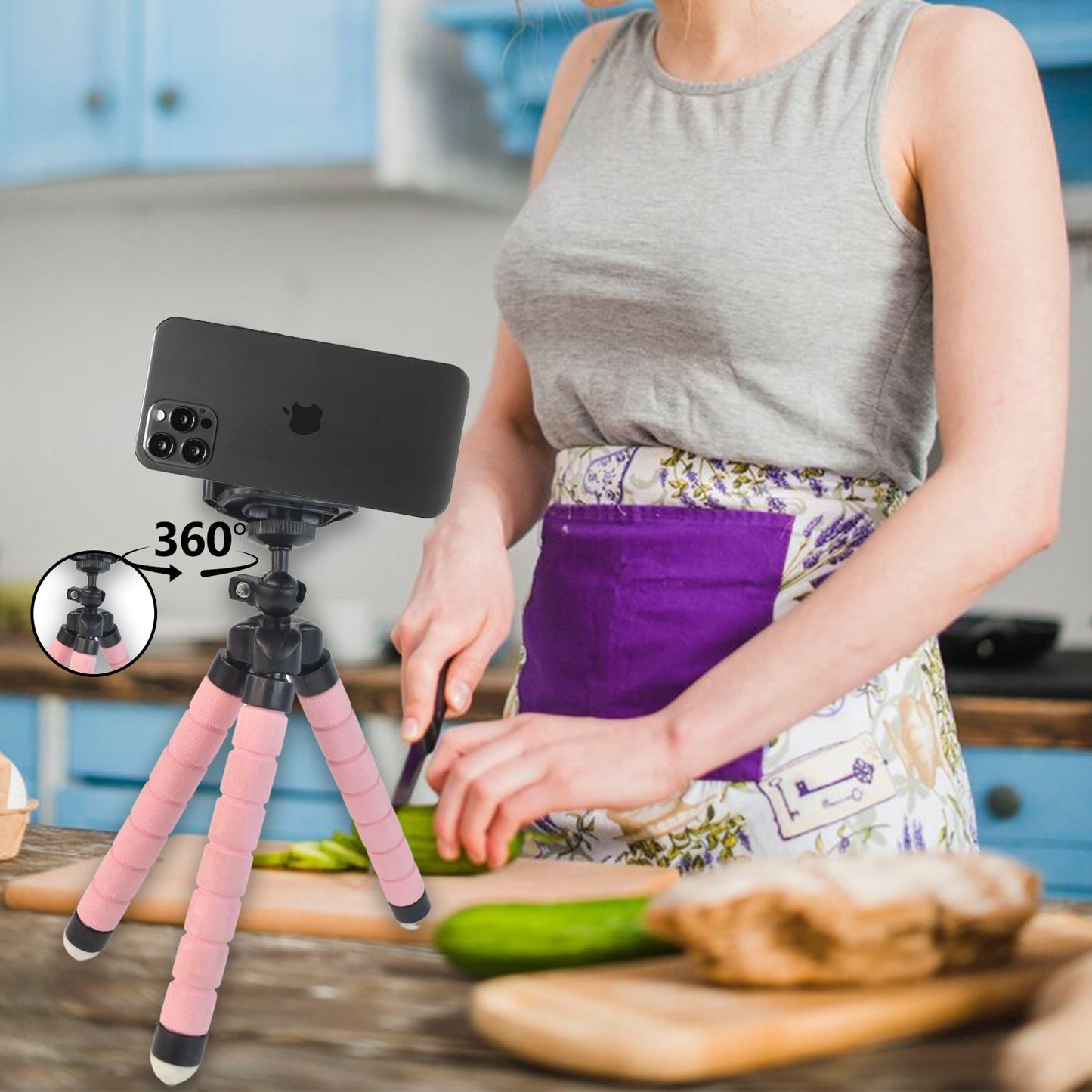 Mini Tripod Flexible Tripod Stand (1 Pc) - Catalyst Mart
