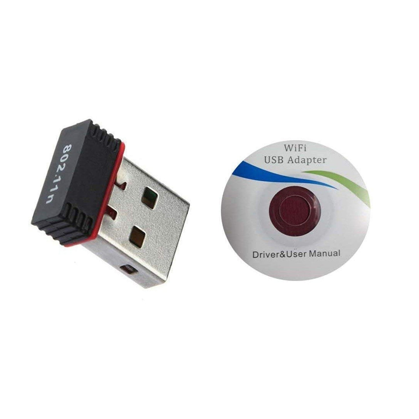 7224 Wi-fi Receiver Wireless Mini Wi-fi Network Adapter With With Driver Cd For Computer Laptop And Etc Device Use - Catalyst Mart