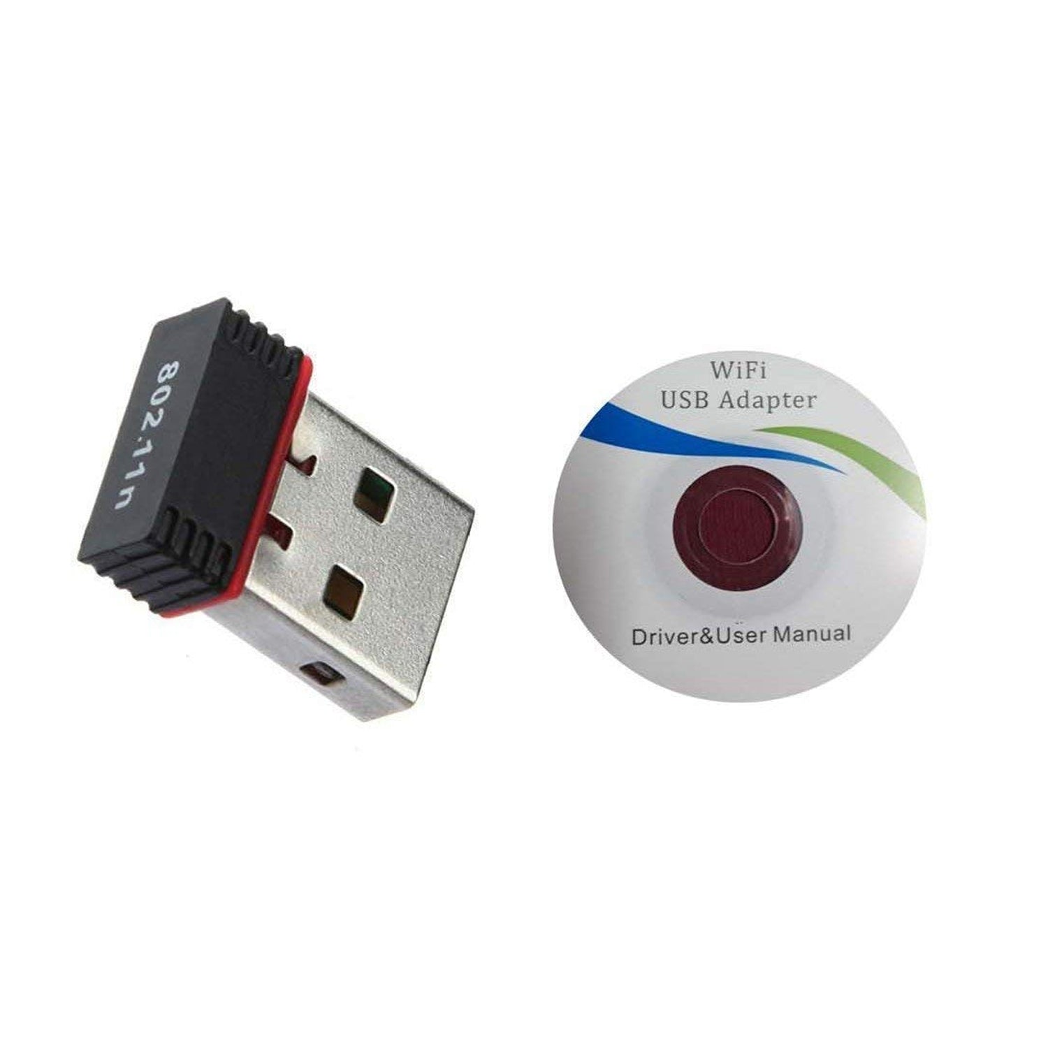 7224 Wi-fi Receiver Wireless Mini Wi-fi Network Adapter With With Driver Cd For Computer Laptop And Etc Device Use - Catalyst Mart