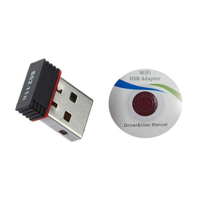 7224 Wi-fi Receiver Wireless Mini Wi-fi Network Adapter With With Driver Cd For Computer Laptop And Etc Device Use - Catalyst Mart