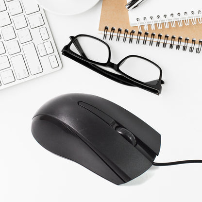 Computer Laptop Wired Optical Mouse X2 (1 Pc) - Catalyst Mart