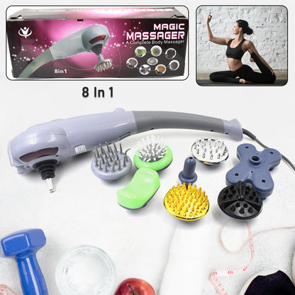 Electric 8‑in‑1 Full Body Magic Massager – Pain Relief & Relaxation - Catalyst Mart