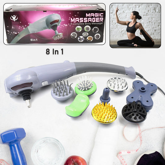 Electric 8‑in‑1 Full Body Magic Massager – Pain Relief & Relaxation - Catalyst Mart