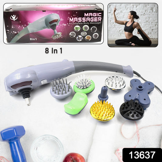 Electric 8‑in‑1 Full Body Magic Massager – Pain Relief & Relaxation - Catalyst Mart