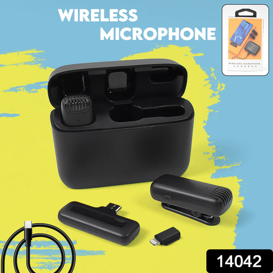 Wireless Microphones Collar Mic For All Smart Phone Type-c (1 Set) - Catalyst Mart