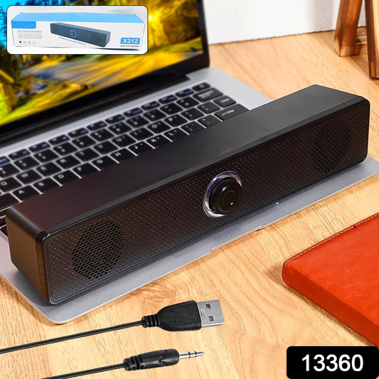 Desktop Computer Speaker Wired Plug And Play Usb Powered Speaker (1 Pc) - Catalyst Mart