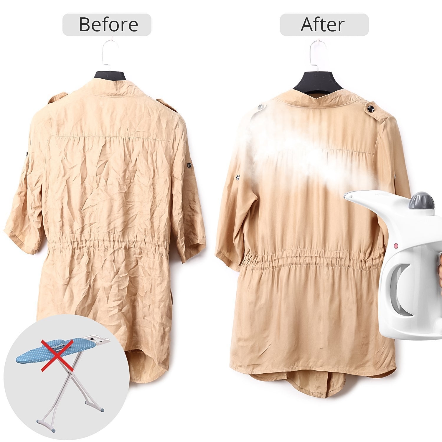 Portable Handheld Garment Facial Steamer (1 Pc) - Catalyst Mart