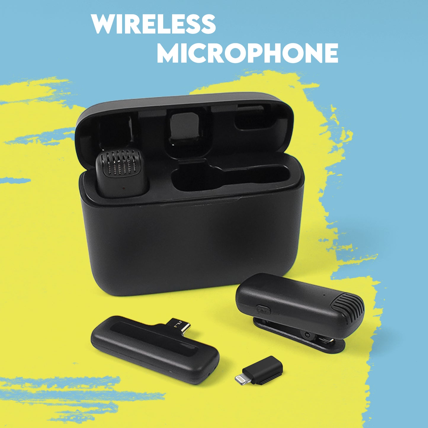 Wireless Microphones Collar Mic For All Smart Phone Type-c (1 Set) - Catalyst Mart
